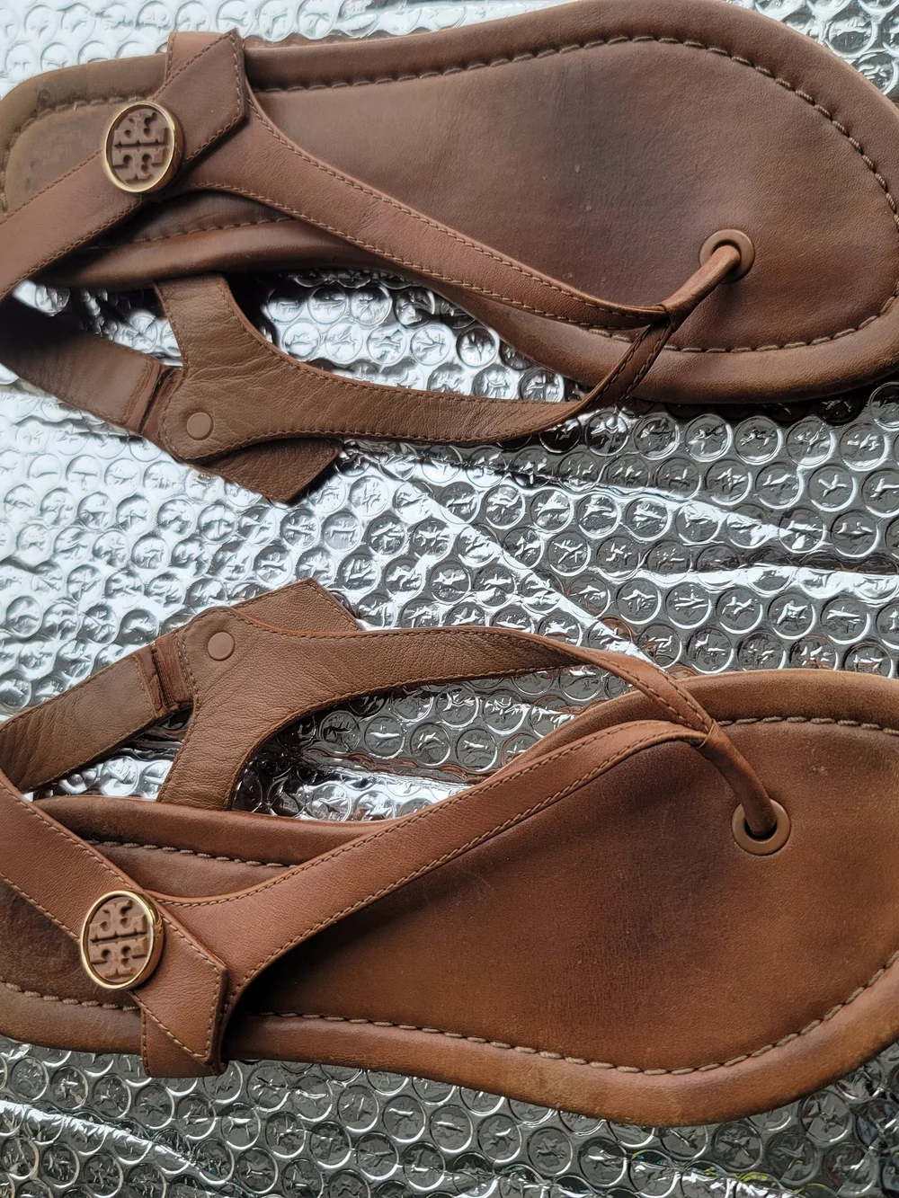 Tory Burch Minnie travel Leather Thong Sandals